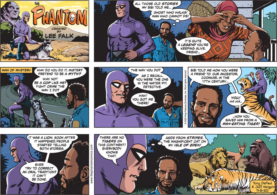 The Phantom Comic Strip